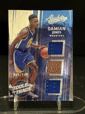 2016-17 Absolute Damian Jones Tools of the Trade Materials Trio /149 NM-MINT++