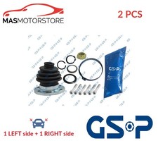 CV JOINT BOOT KIT PAIR TRANSMISSION END FRONT RIGHT LEFT GSP 760050 2PCS P NEW