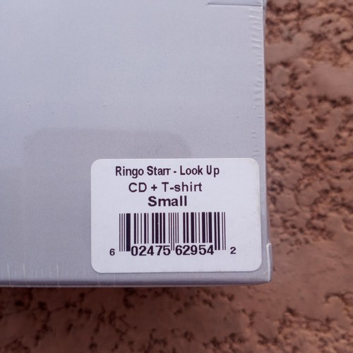 Look Up by Ringo Starr CD/T-Shirt Size Small Sealed- Billy Strings Rare ...
