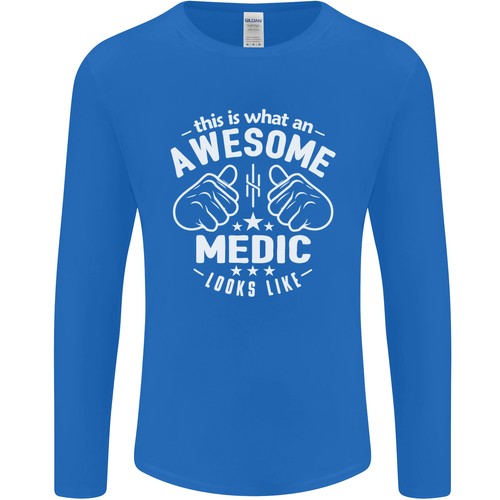 This Is What an Awesome Medizinisch Looks Like Herren Langarm T-Shirt - Bild 4 von 13
