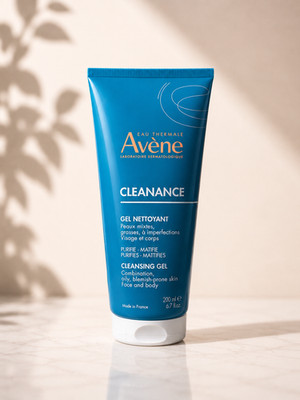 Avène Cleanance Reinigungsgel 200 ml Gesichtsreinigung für fettige unreine Haut