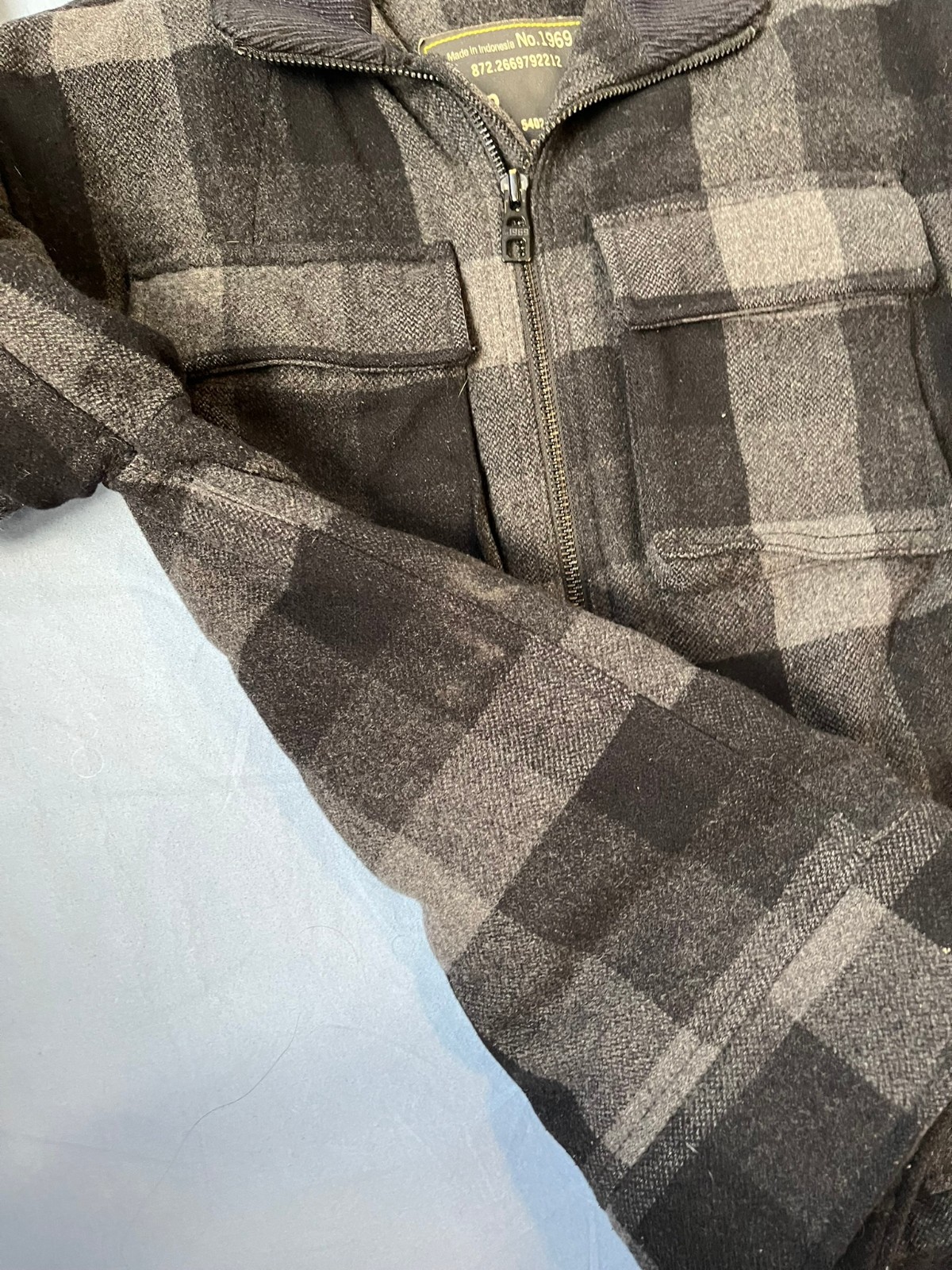 Gap Men's Utility Jacket Medium Full Zip Collared… - image 8