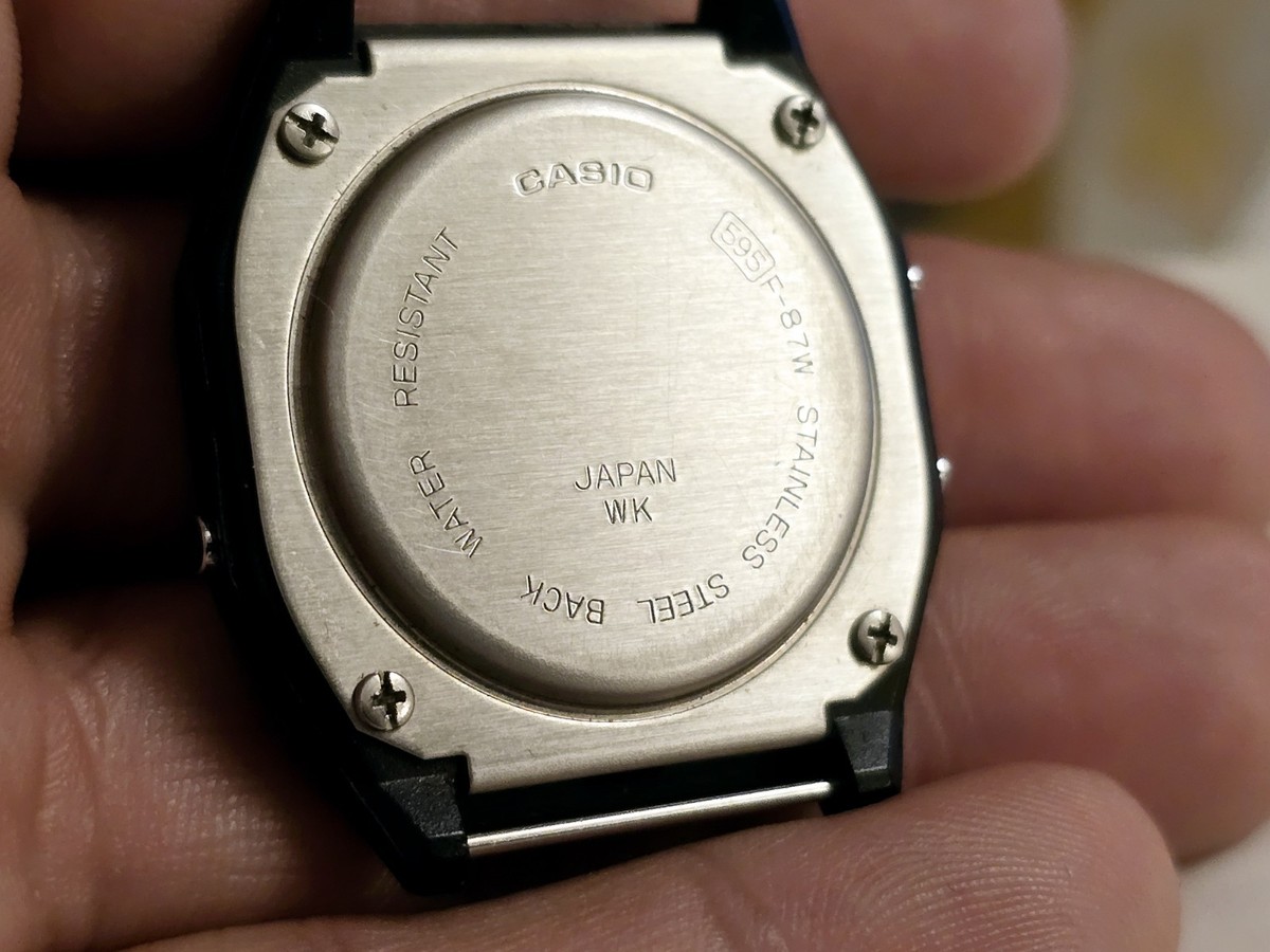 ️ Vintage 1982 CASIO F-87W Module Retro DIGITAL WATCH Japan ️ Vintage 1982 CASIO F-87W Module Retro DIGITAL WATCH Japan