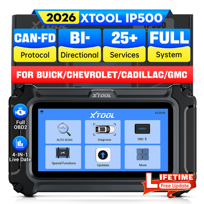 XTOOL IP500 All System Bidirectional Diagnostic Scanner for Buick/Chevrolet/GM