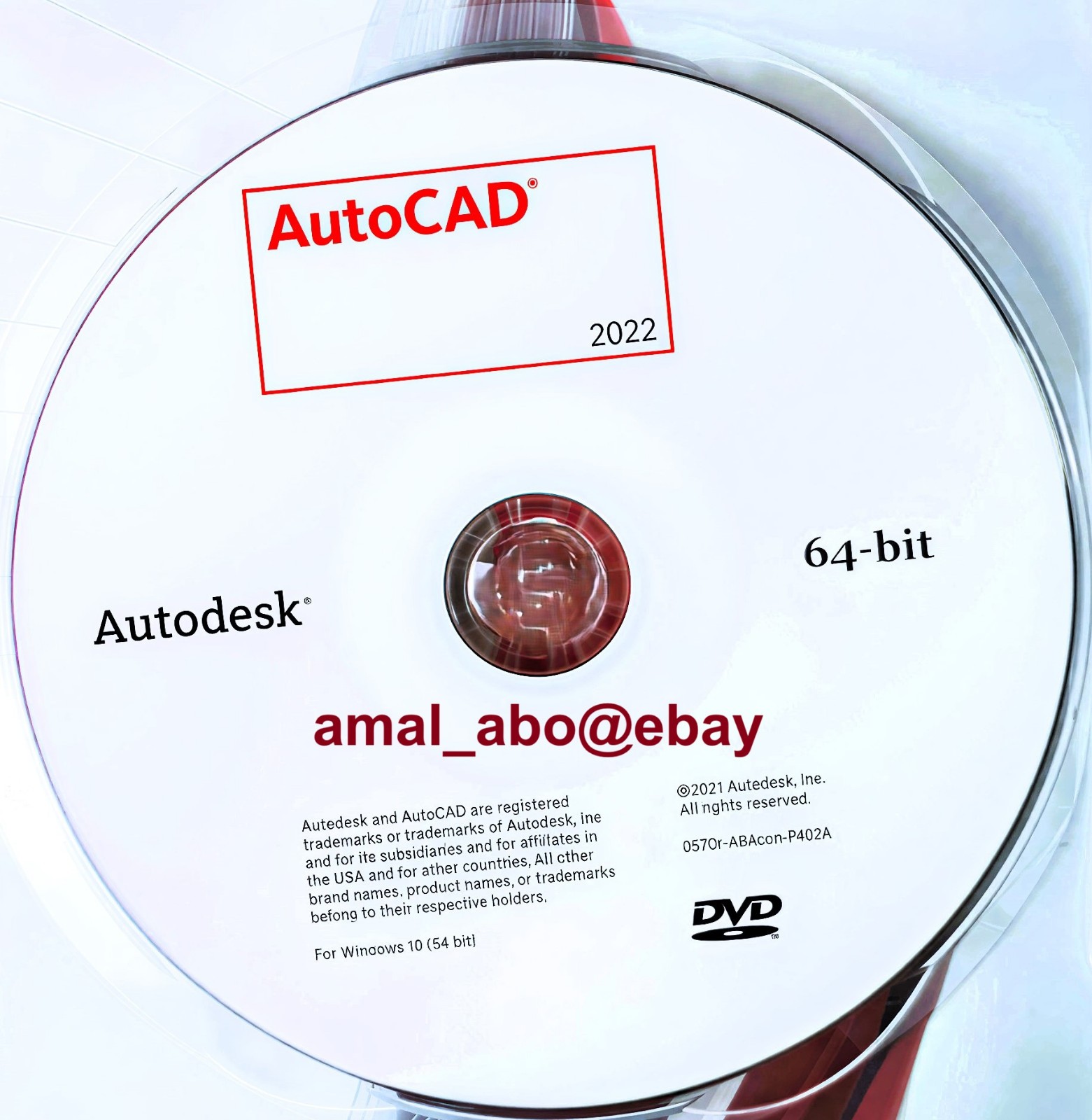 AutoCAD 2022 Full Version - Win - DVD Version