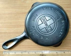 709 B GRISWOLD Large Block #3 CAST IRON SKILLET Smooth Bottom Frying Pan