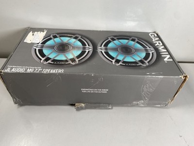 JL Audio M6 7.7'' Marine Coaxial RGB LED Speakers (M6-770X-S-GmTi-i)