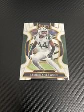 2025 Panini Select Prizm Concourse Jamien Sherwood #77 Jets Football