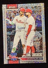 2026 Topps Series 1 #197 - Cool Crushers - Celebrations Confetti Foil - Phillies