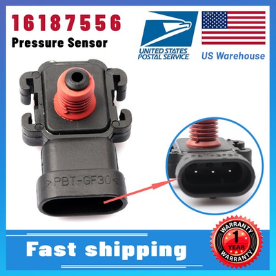 #ad #ad 16187556 MAP Manifold Pressure Sensor For Chevy Silverado 1500 2500 GMC Buick US $13.59