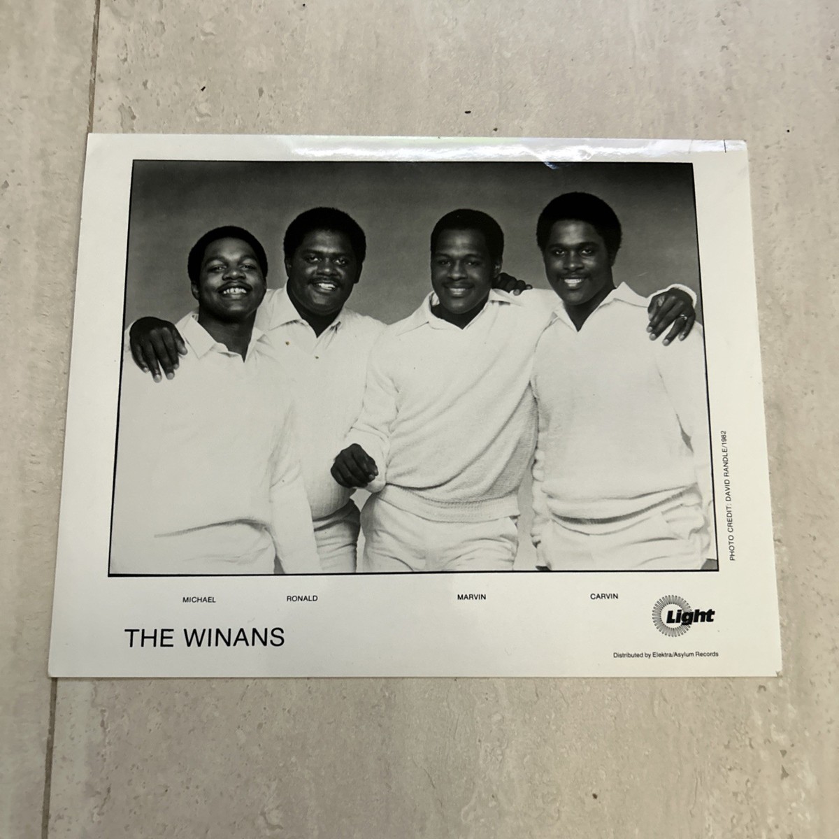 THE WINANS Publicity Prom Photo 8x10 LIGHT RECORDS | eBay