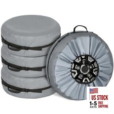 Tire Cover with Handle - Seasonal Spare Tire Bag, Heavy Duty Winter Wheel