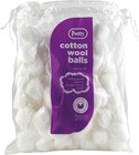 Cotton Wool Balls 100 Large Makeup Nail Polish Remover Cleaning White & Coloured