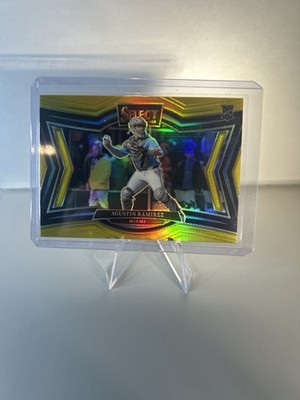 2025 Select Baseball Agustin Ramirez RC GOLD Diamond Level /10   Marlins