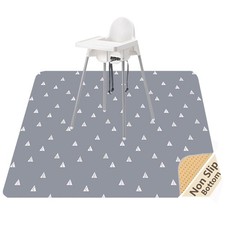 51" Washable Waterproof Baby Splat Mat for High Chair Baby Arts Crafts Play