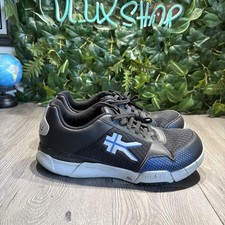 Kuru Quantum 2 Mens Size 11 Black Blue Athletic Running Walking Shoes Sneakers