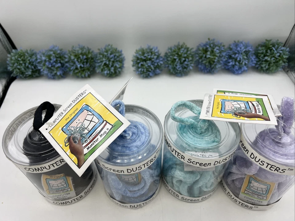 4 Vintage Gizmo Monitor Mop Cloth  Octopus Computer Screen TV Duster Sealed - Image 3 of 4