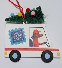 NEW Wondershop Wooden Holiday Decor Christmas Tree Ornament