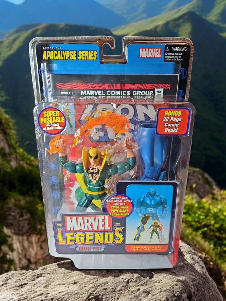 Экшн-фигурка Hasbro Marvel Legends Iron Fist BAF Apocalypse серия 12 - Изображение 3 из 4