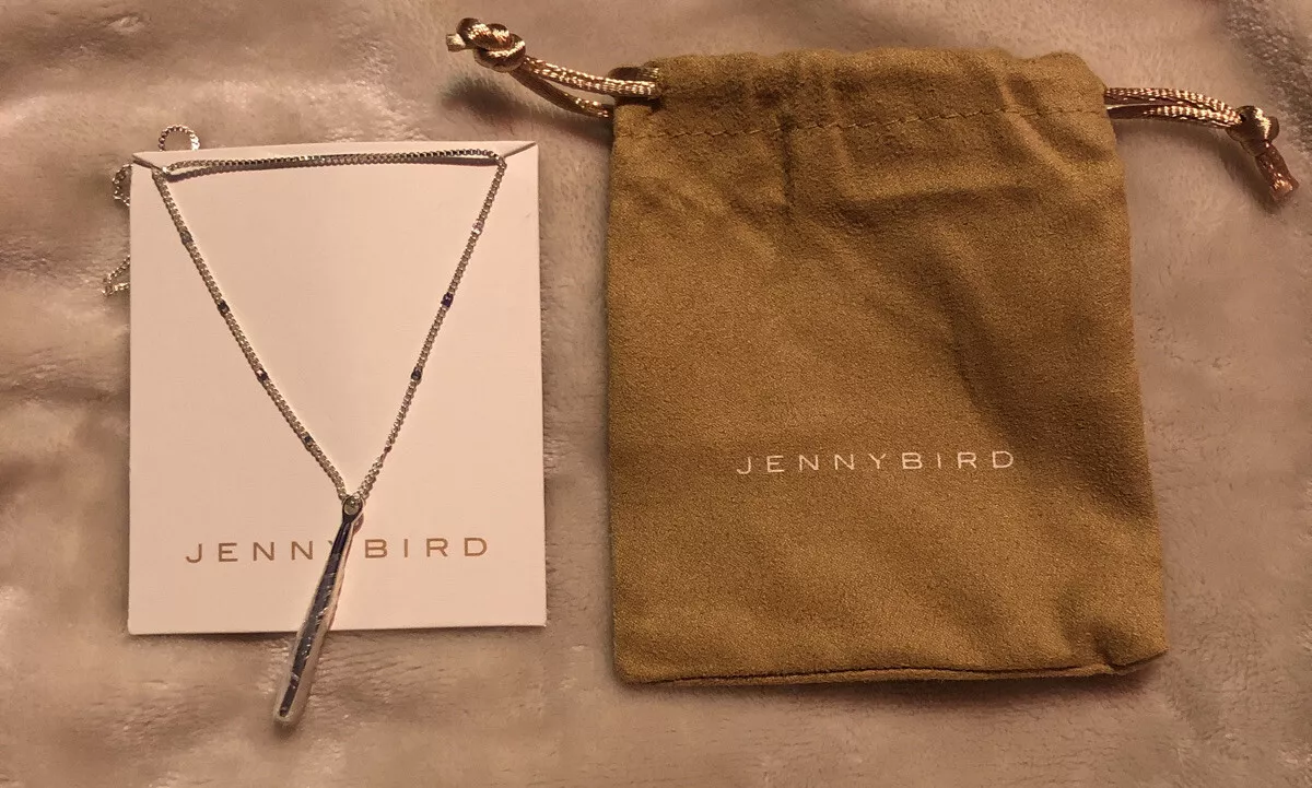 Jenny Bird Leana Pendant Double Chain Necklace New Great Gift