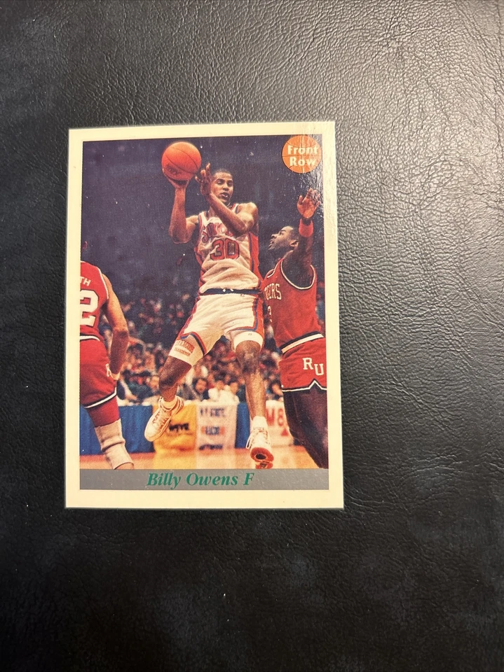 Cqq #96 Billy Owens Promo, 1991/92 Front Row - Image 2 of 2