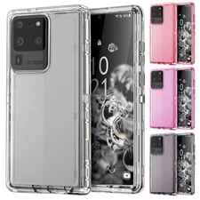 For Samsung Galaxy S20 Ultra/S20+/ Plus/S20 5G Clear Case Shockproof Phone Cover