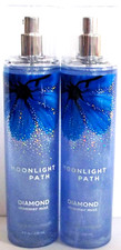 Bath Body Works MOONLIGHT PATH Diamond Shimmer Mist, 8 fl oz, NEW x 2
