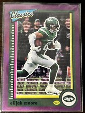 Elijah Moore 2022 Classics Premium Edition Timeless Tributes Purple SP! 7/35
