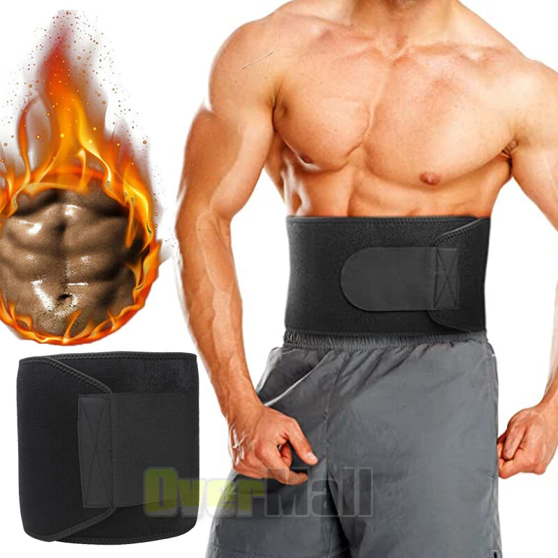 Sport Waist Trainer Weight Loss Women Men Sweat Thermo Wrap Body Shaper Belt  Gym