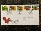 United Kingdom 1993 - Autumn, Fruits stamps FDC Edinburgh Philatelic Bureau
