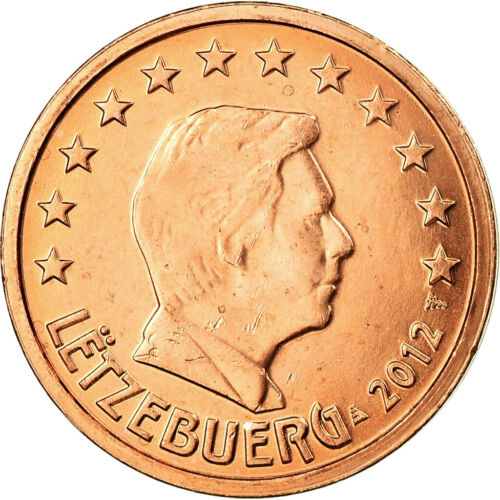 [#701780] Luxembourg, 2 Euro Cent, 2012, ZZ, Copper Plated Steel, KM:76 - Picture 1 of 2
