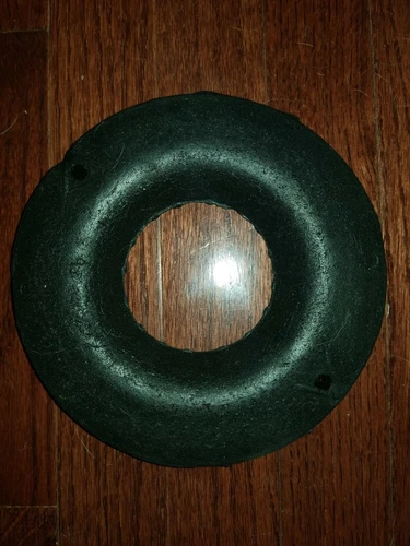 10 QTY! 6-3/4" x 3-1/2" x 3/4" Sponge Closet Gasket 2 Bolt Holes Part # G13634 - Picture 1 of 3