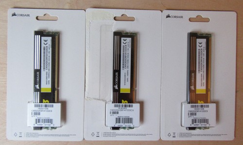 3 x 2GB (6GB) Corsair xms3 ddr3 1333