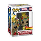 Funko Pop!: Marvel Groot (Holiday) (Glows in the Dark) - Box Warehouse  #530