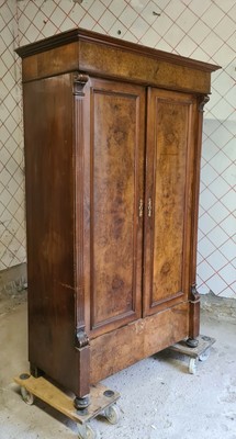 Garderoben Schrank Antik Kleiderschrank mit Schublade und 2 Türen | eBay