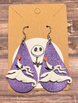 Disney Earrings - Halloween Themed! Featuring  ZERO  Nightmare Before Christmas