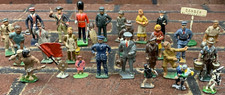 Vintage Lead Metal Cast Painted Toy Soldiers Mixed Lot Over 30 Pieces