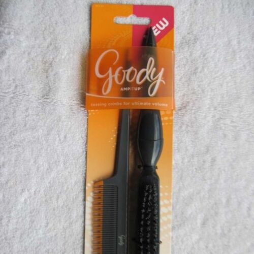 2 Goody Teasing Combs Ultimate Volume Amp It Up Tease Lift Hair Comb Brush Pick - Picture 7 of 8