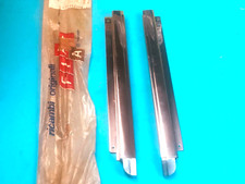 Fiat 124 Spider Convertible Top Frame Quarter Window Rear Vertical Trim  Set NOS