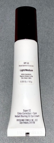 Physicians Formula Super CC Instant Blurring Eye Cream SPF 30 6404 Light/Medium - Picture 2 of 2