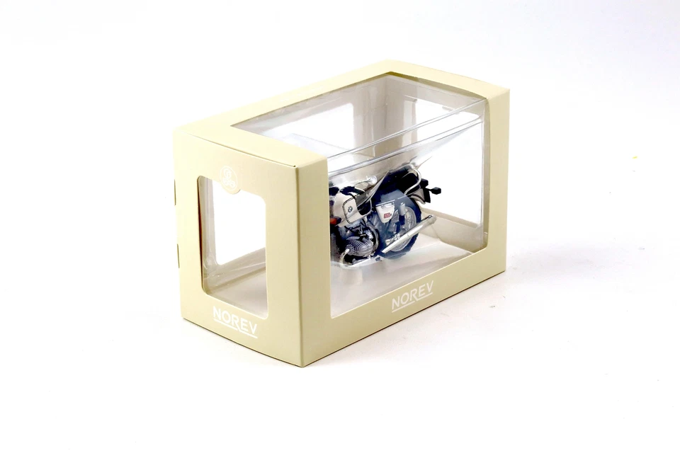 1:18 Norev BMW R90/6 Motorrad Bike 1974 white - Bild 3 von 3