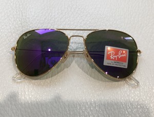 ray ban aviator violet