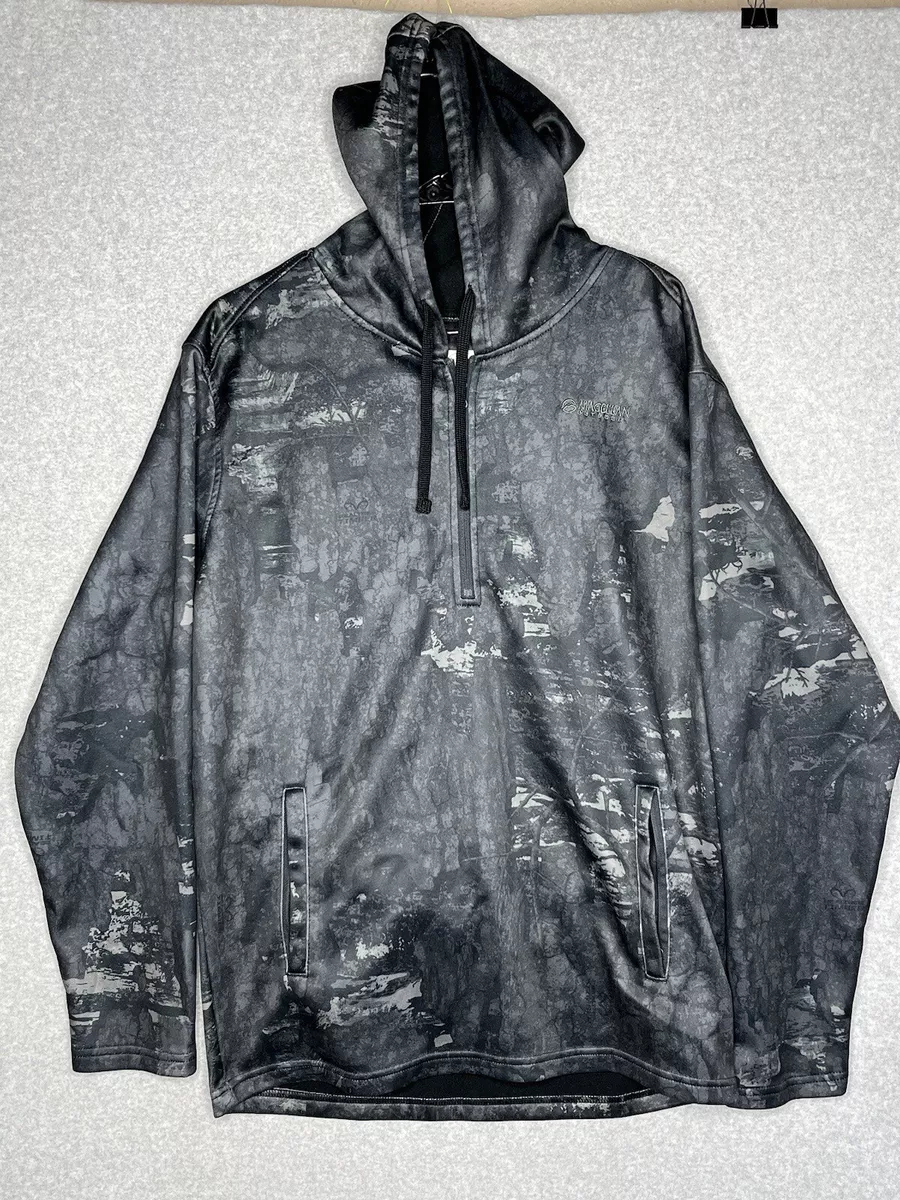 Magellan Realtree Outdoors 1 4 Zip Hoodie Camouflage Size Medium Men