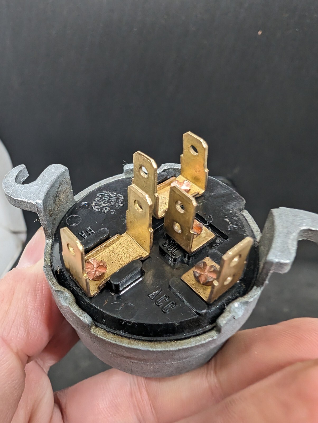 NOS 1958 CHEVROLET IMPALA BISCAYNE BEL AIR DELRAY IGNITION SWITCH ...