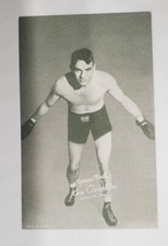 1934-48 Exhibit Boxing Cards featuring Ken Overlin