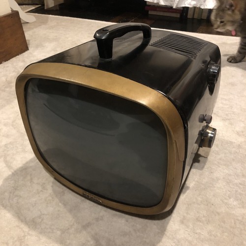 *Rare* Vintage RCA Victor Tube Television Model 14 PT 8022 1958 eBay