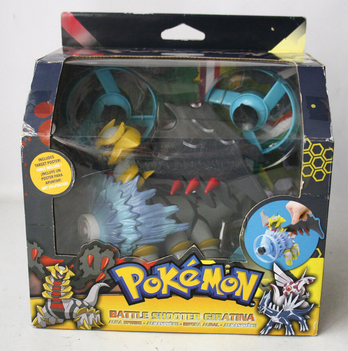 Giratina Pokémon Bandai Kids (dedoche) - miniatura colecionável original