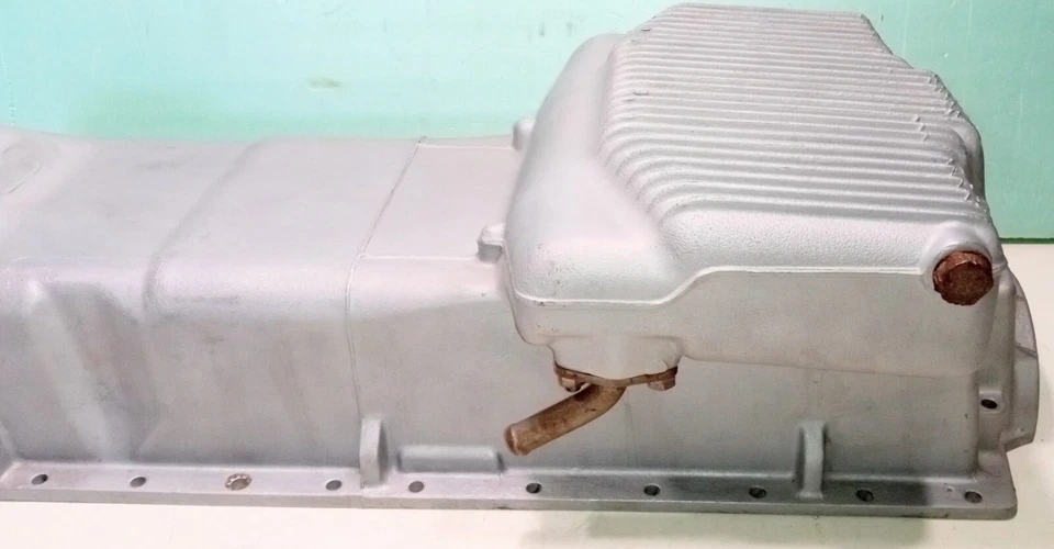 Pan de aceite de motor Ferrari 400 Superamerica_VINTAGE_GENUINO Foto 3 de 4