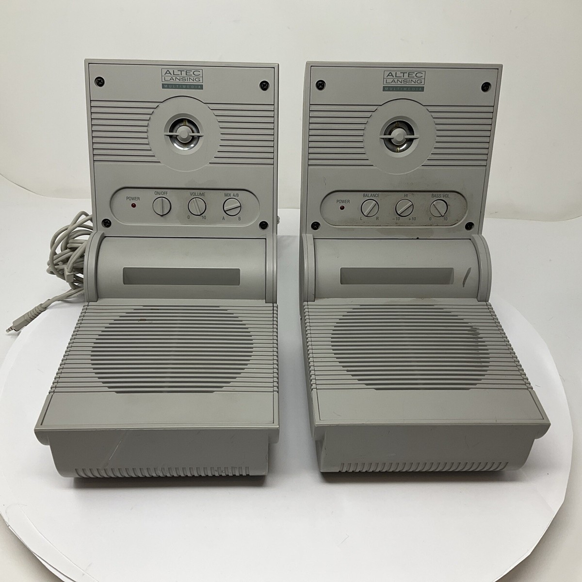 VINTAGE RARE Altec Lansing ACS300.1 2.1 PC Foldable Speaker System
