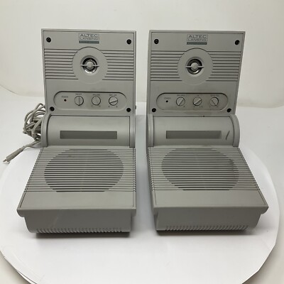 VINTAGE RARE Altec Lansing ACS300.1 2.1 PC Foldable Speaker System